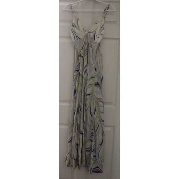 Lusana x Anthropologie Women's Sz Small US 4 Marbled Strappy Midi Dress - Picture 7 of 10